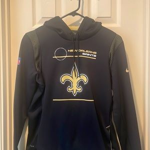 WOMEN’S NIKE NEW ORLEANS SAINTS NFL SIDELINE HOODY